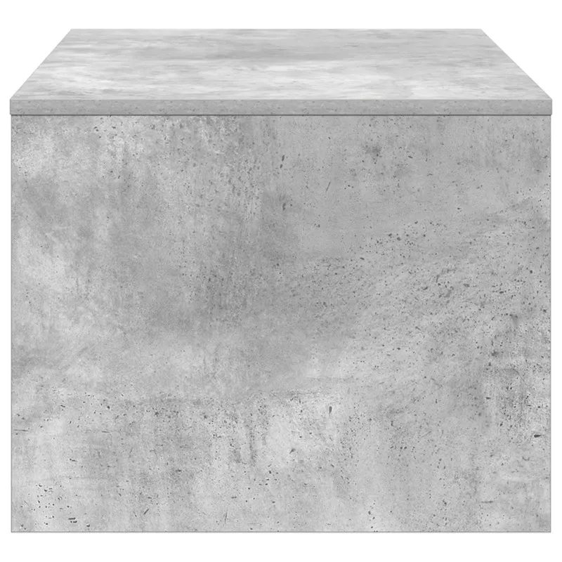 Kavos staliukas Betono pilka 80 x 50 x 40 cm Apdirbta mediena