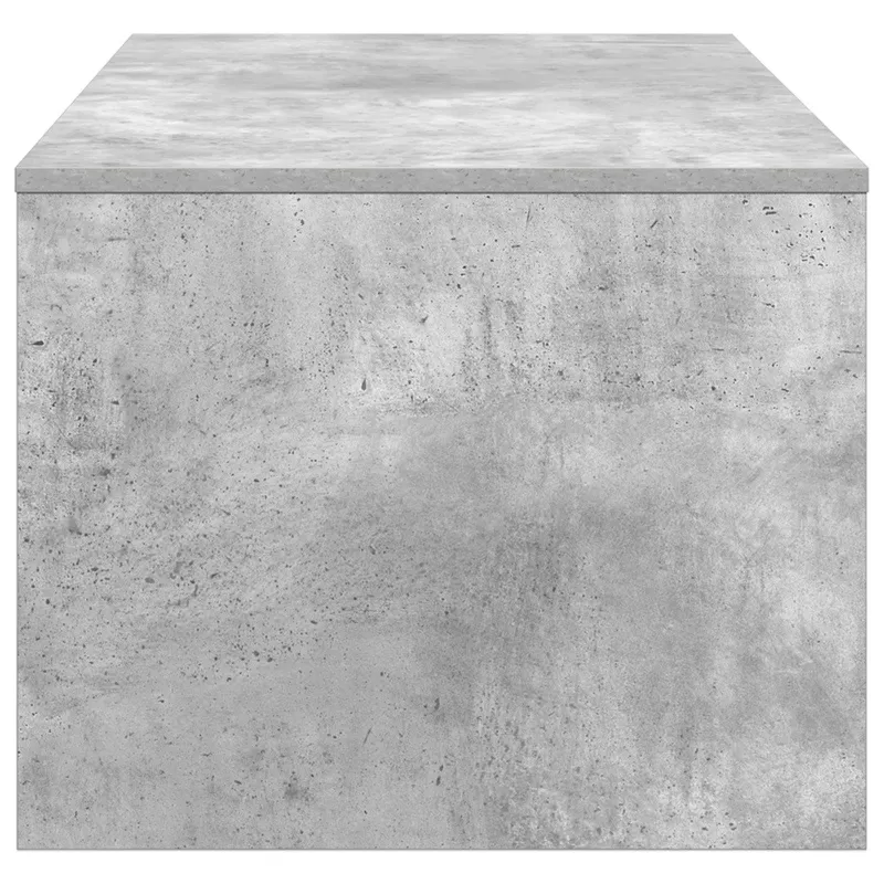 Kavos staliukas Betono pilka 100 x 50 x 40 cm Apdirbta mediena