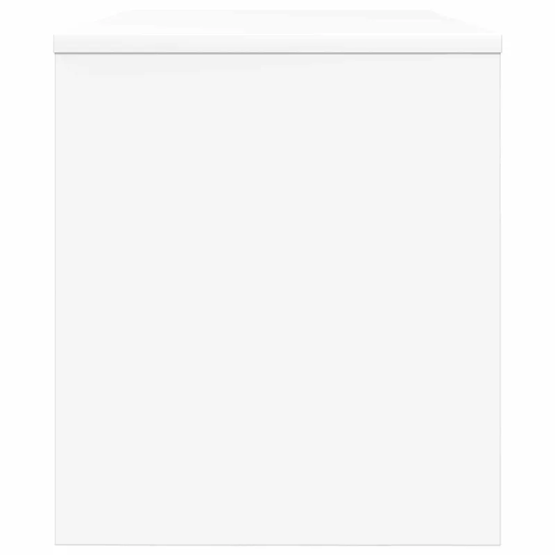 Televizoriaus spintelė 80 x 35 x 40 cm Balta Apdirbta mediena