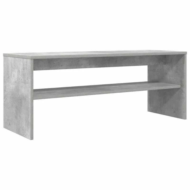 Televizoriaus spintelė Betono pilka 100 x 35 x 40 cm