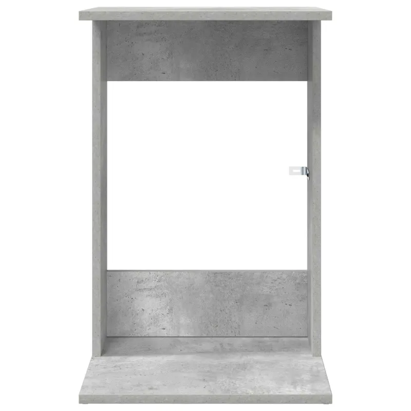 Šoninis stalas Betono pilka 40 x 38 x 62,5 cm Apdirbta mediena
