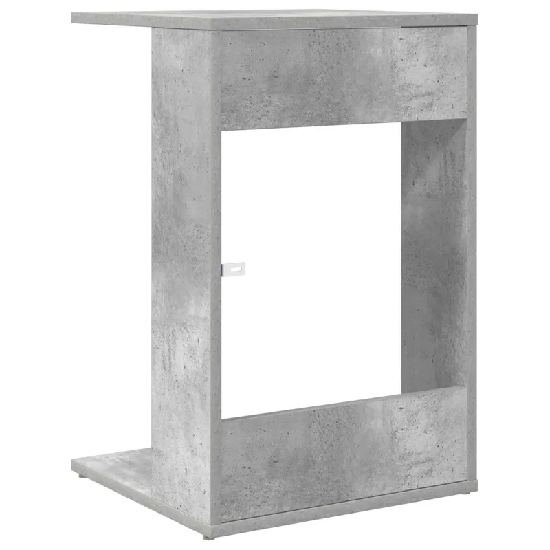 Šoninis stalas Betono pilka 40 x 38 x 62,5 cm Apdirbta mediena