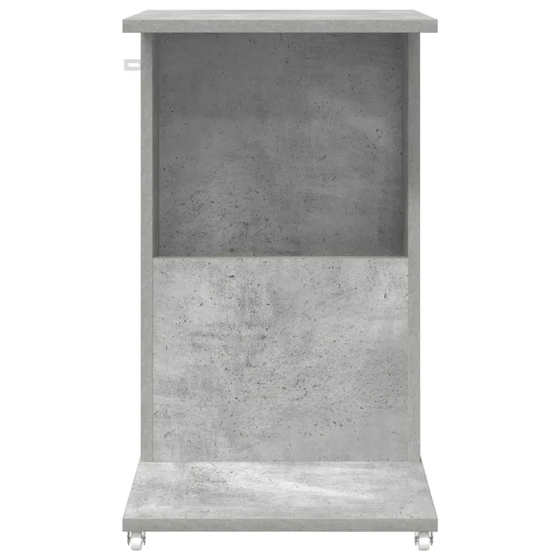 Šoninis stalas Betono pilka 40 x 35 x 60 cm Apdirbta mediena