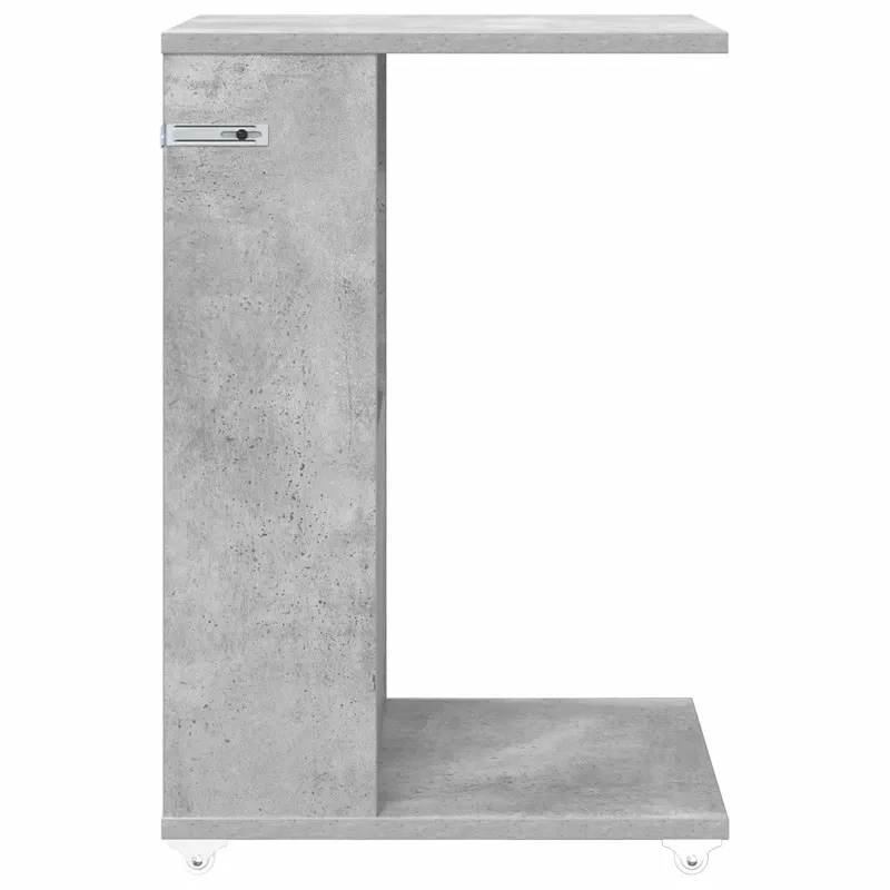 Šoninis stalas Betono pilka 40 x 35 x 60 cm Apdirbta mediena