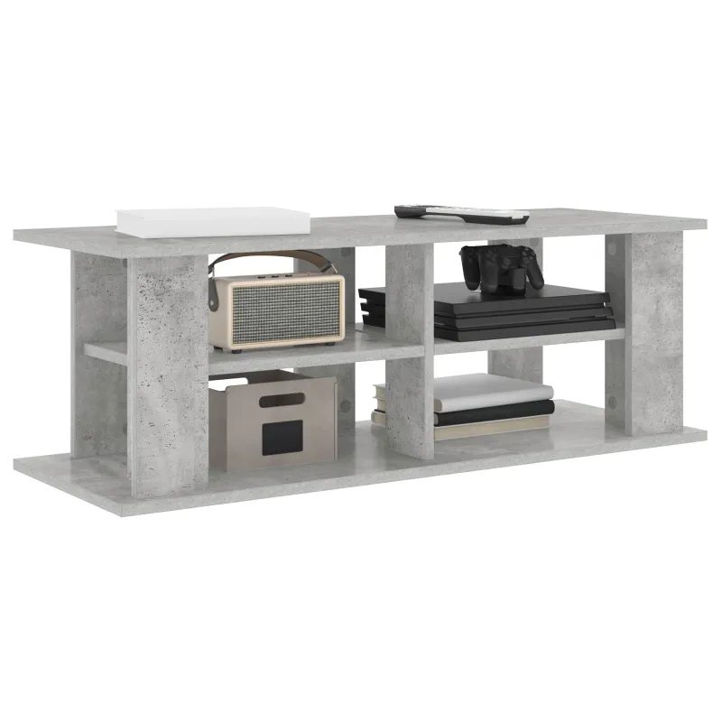 Televizoriaus stovas Betono pilka 96 x 35 x 33,5 cm