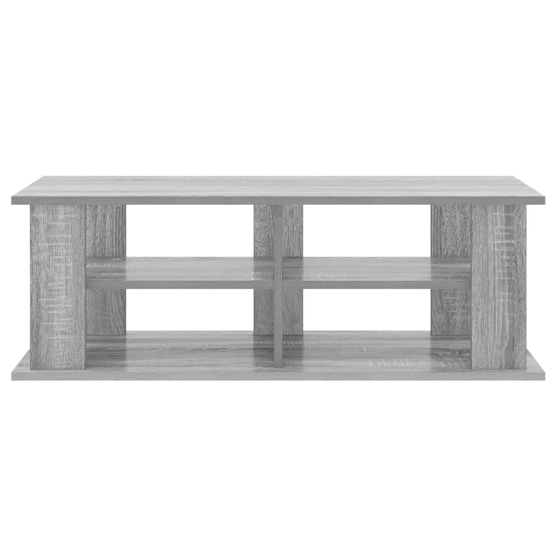Televizoriaus stovas Pilkas Sonoma 96 x 35 x 33,5 cm