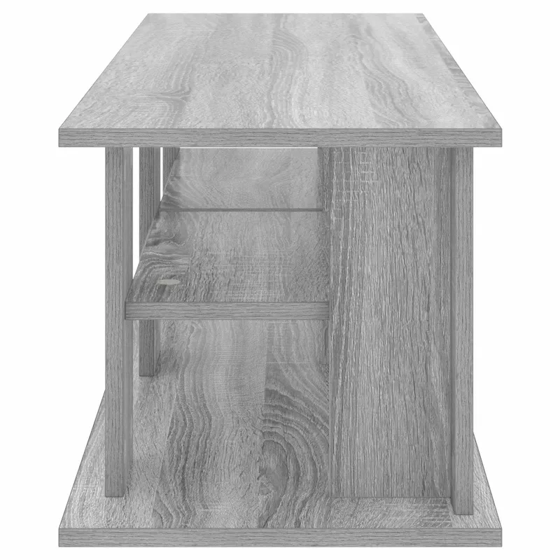 Televizoriaus stovas Pilkas Sonoma 96 x 35 x 33,5 cm