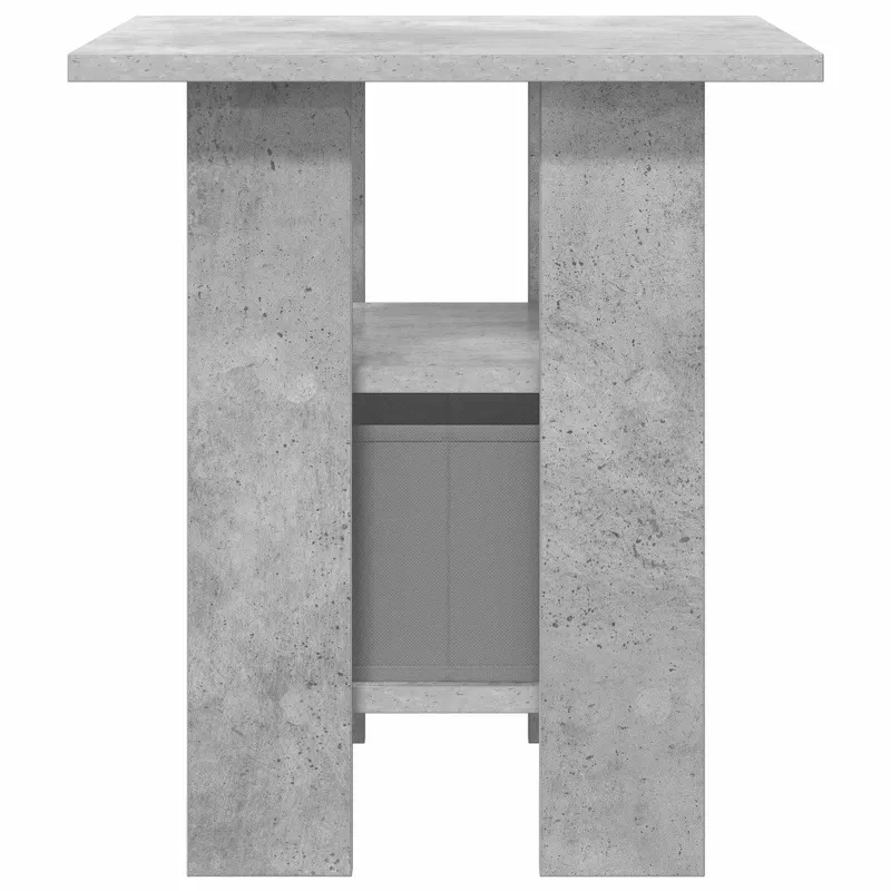 Naktinis staliukas 2 pcs Betono pilka 41 x 40 x 45 cm