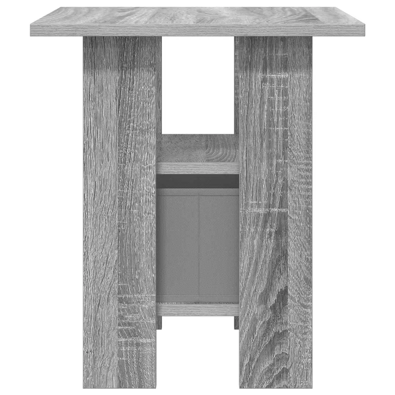 Naktinis staliukas 2 pcs Pilkas Sonoma 41 x 40 x 45 cm