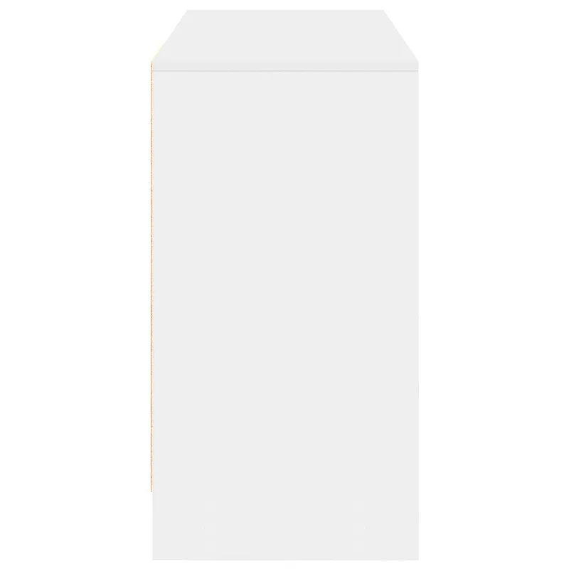 Stalas su stalčių Balta 100 x 40 x 75 cm Apdirbta mediena