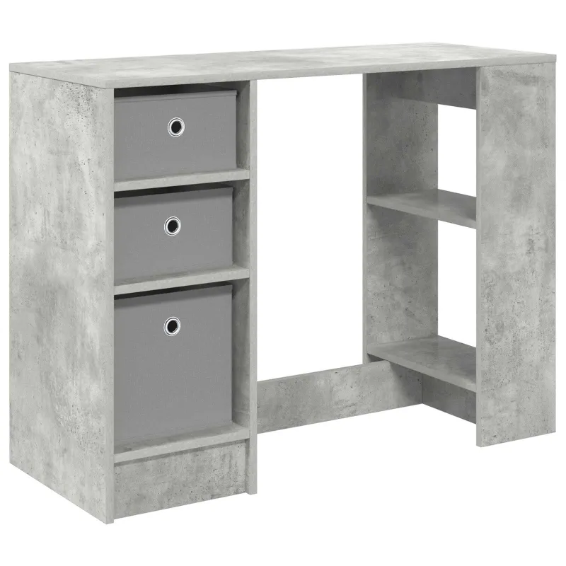 Stalas Betono pilka 100 x 40 x 75 cm Apdirbta mediena