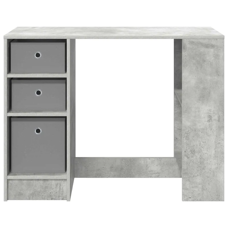 Stalas Betono pilka 100 x 40 x 75 cm Apdirbta mediena