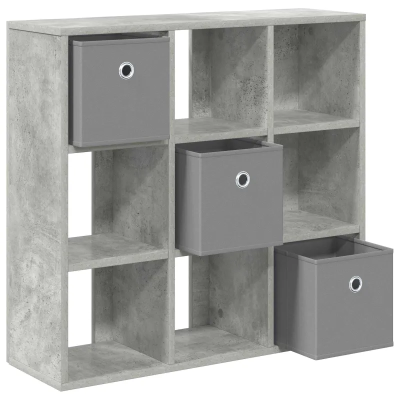 Kabalas su stalčių Betono pilka 73,5 x 24 x 69,5 cm