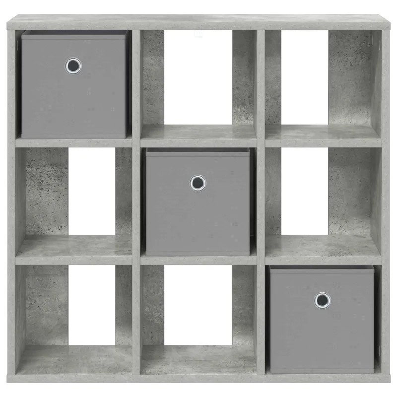Kabalas su stalčių Betono pilka 73,5 x 24 x 69,5 cm