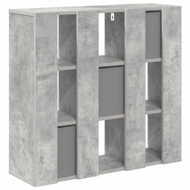 Kabalas su stalčių Betono pilka 73,5 x 24 x 69,5 cm