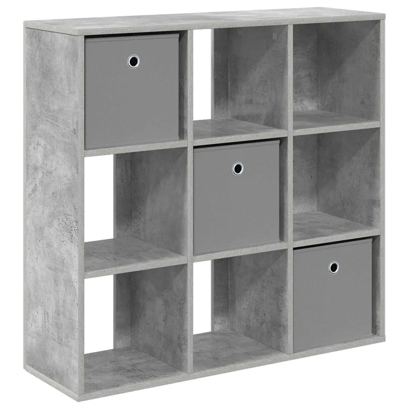 Kabalas su stalčių Betono pilka 88,5 x 29 x 84,5 cm