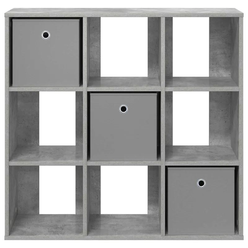 Kabalas su stalčių Betono pilka 88,5 x 29 x 84,5 cm