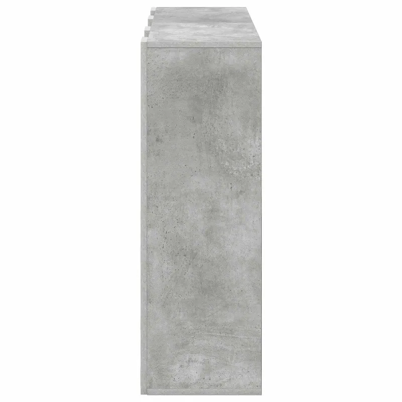 Kabalas su stalčių Betono pilka 88,5 x 29 x 84,5 cm