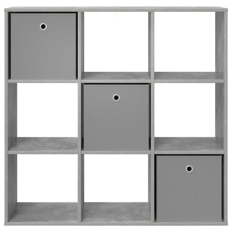 Kabalas su stalčių Betono pilka 102 x 31 x 99,5 cm