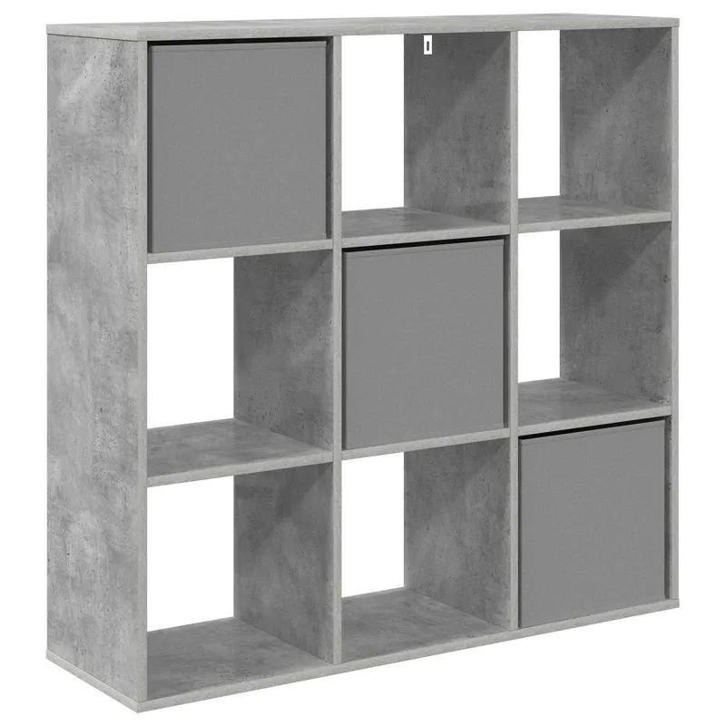 Kabalas su stalčių Betono pilka 102 x 31 x 99,5 cm