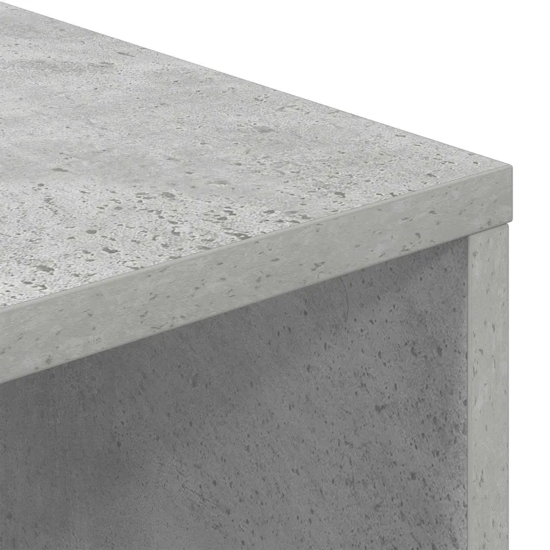 Kabalas su stalčių Betono pilka 102 x 31 x 99,5 cm