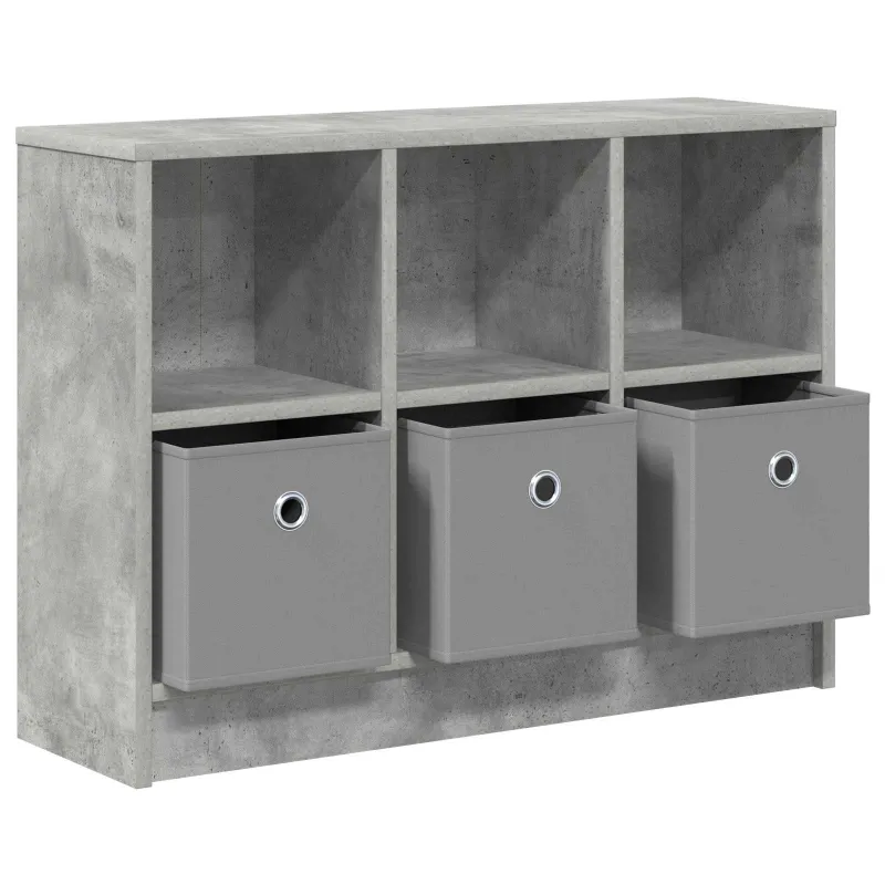 Kabalas su stalčių Betono pilka 73,5 x 22,5 x 53,5 cm