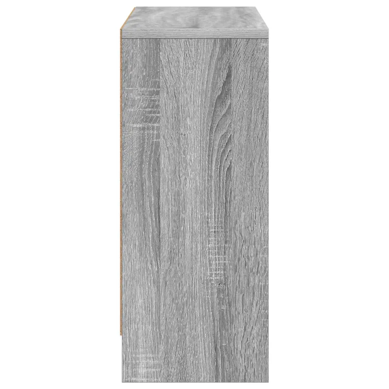 Kabalas su stalčių Pilkas Sonoma 73,5 x 22,5 x 53,5 cm