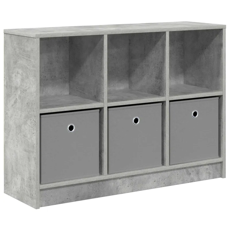 Kabalas su stalčių Betono pilka 88,5 x 27,5 x 63,5 cm
