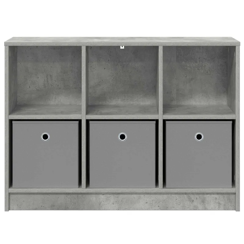 Kabalas su stalčių Betono pilka 88,5 x 27,5 x 63,5 cm