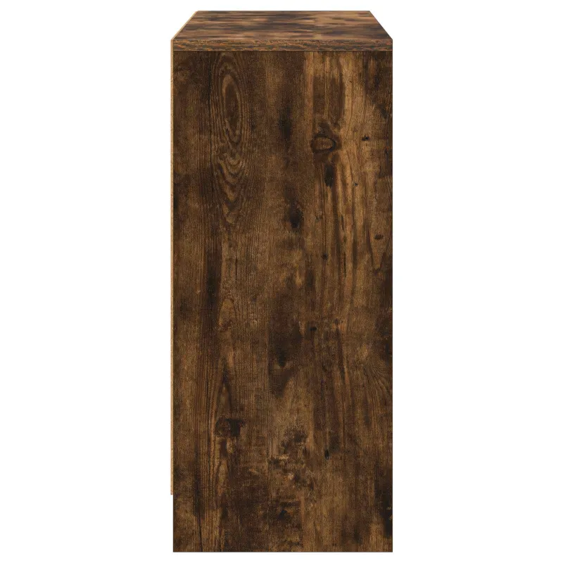 Kabalas su stalčių Rūkyta ąžuolas 88,5 x 27,5 x 63,5 cm