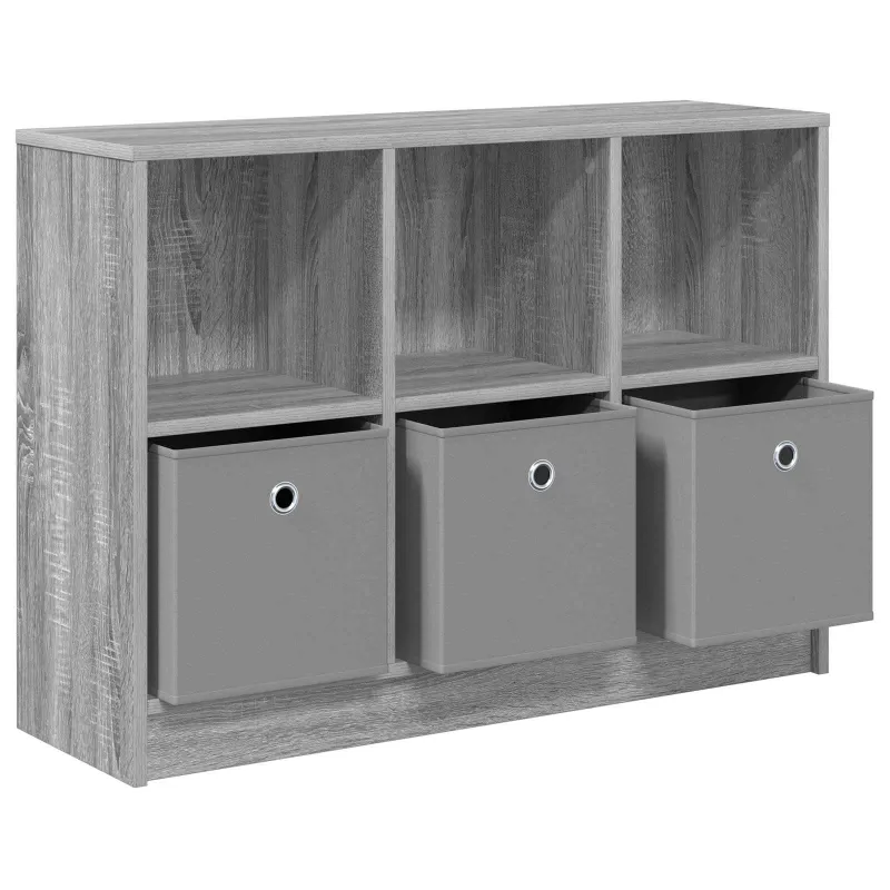 Kabalas su stalčių Pilkas Sonoma 88,5 x 27,5 x 63,5 cm