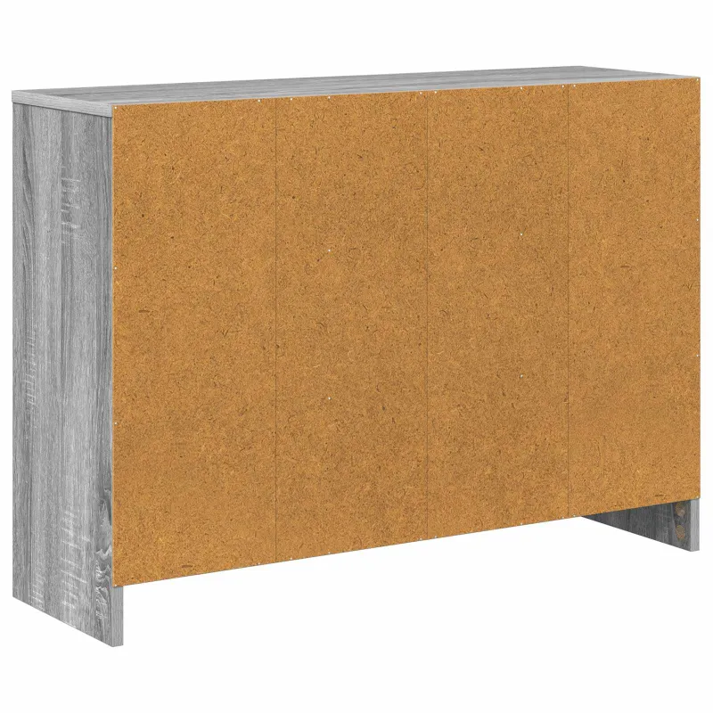 Kabalas su stalčių Pilkas Sonoma 88,5 x 27,5 x 63,5 cm