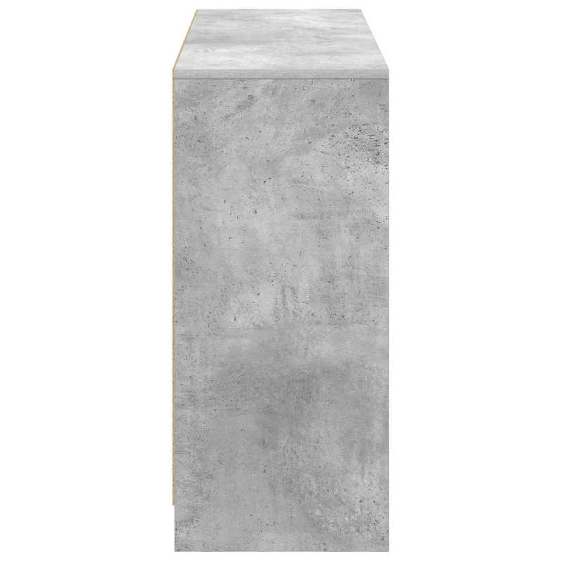 Kabalas su stalčių Betono pilka 102 x 32 x 73,5 cm