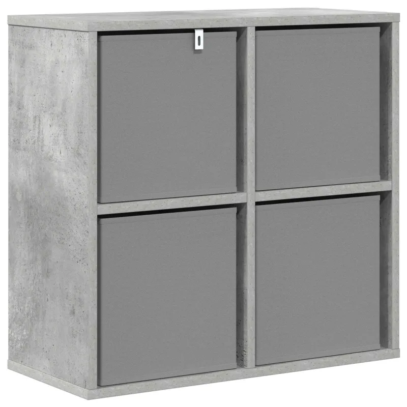 Kabalas su stalčių Betono pilka 59,5 x 27 x 57 cm