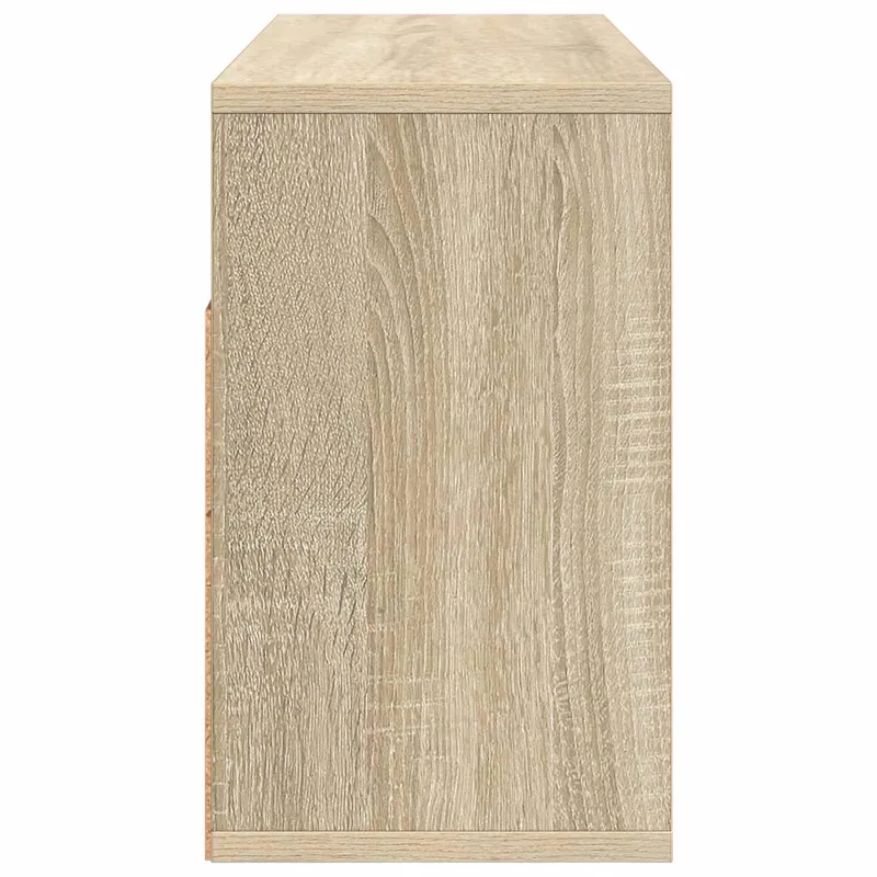 Žemas stalas su stalčių Sonoma ąžuolas 72 x 22,5 x 38 cm