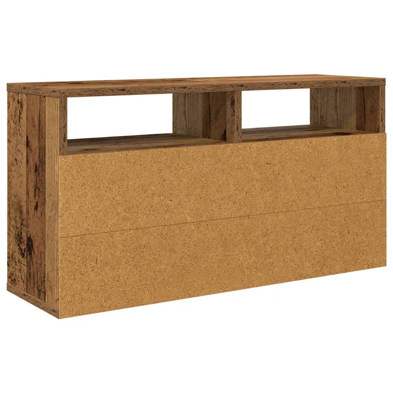 Žemas stalas su stalčių Senas medis 72 x 22,5 x 38 cm