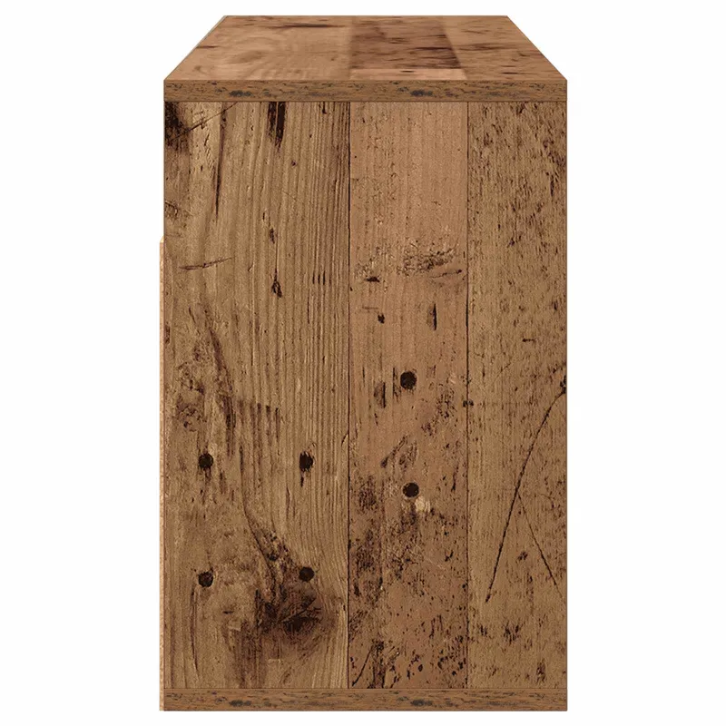 Žemas stalas su stalčių Senas medis 87 x 27,5 x 43 cm