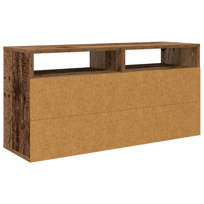 Žemas stalas su stalčių Senas medis 87 x 27,5 x 43 cm