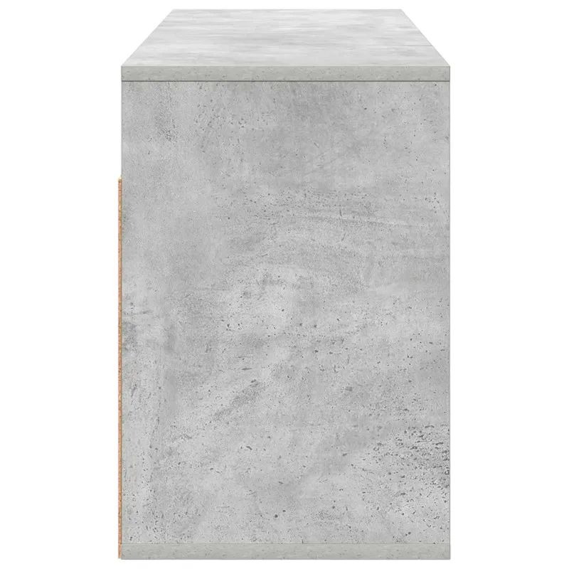 Žemas stalas su stalčių Betono pilka 102 x 32 x 48,5 cm