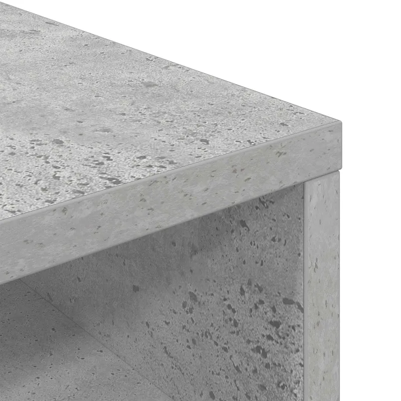 Žemas stalas su stalčių Betono pilka 102 x 32 x 48,5 cm