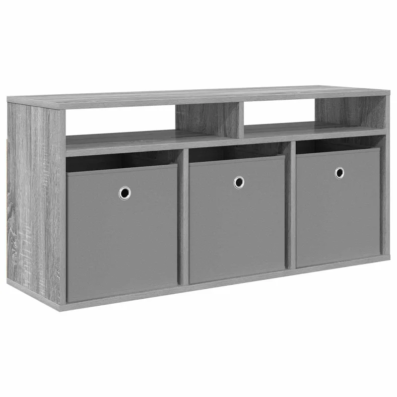 Žemas stalas su stalčių Pilkas Sonoma 102 x 32 x 48,5 cm