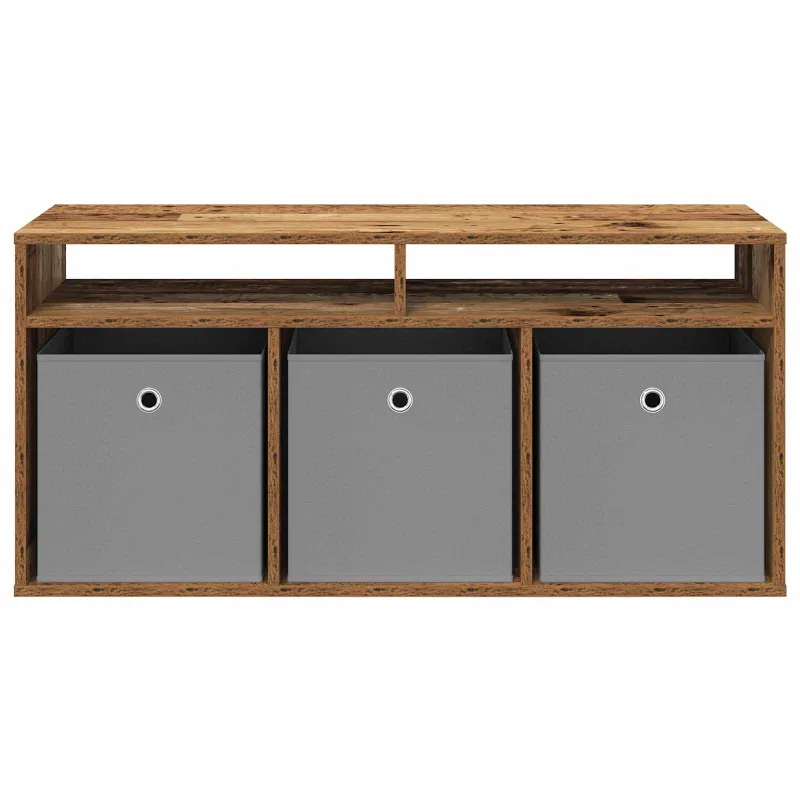 Žemas stalas su stalčių Senas medis 102 x 32 x 48,5 cm