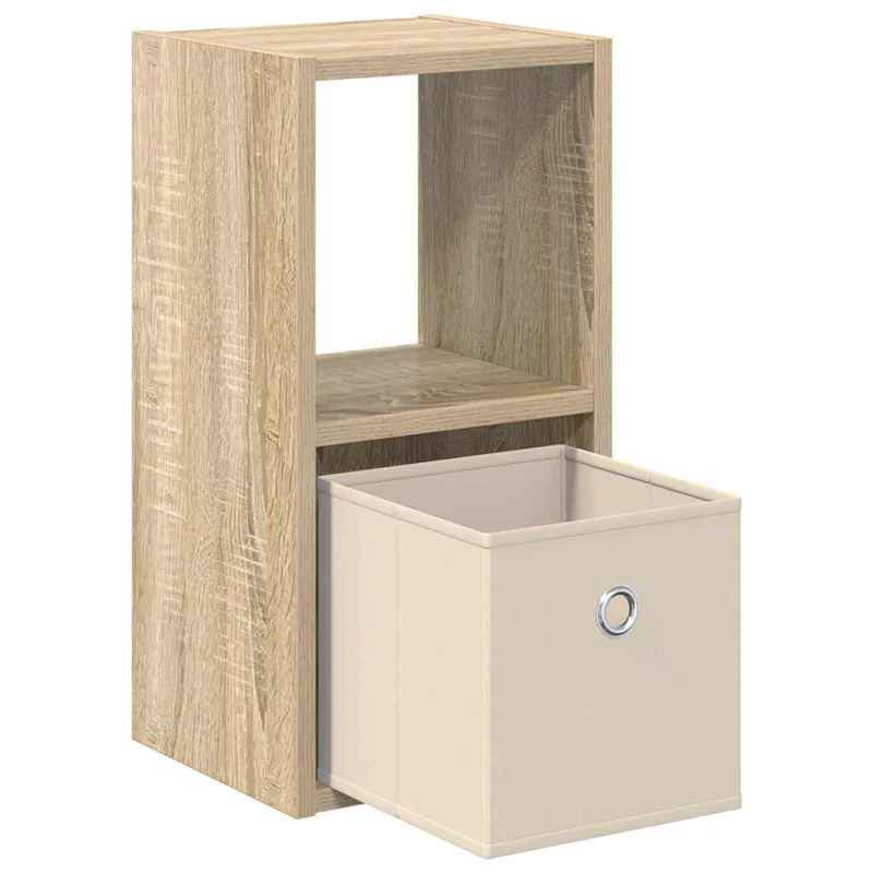 Naktinis staliukas 2 pcs Sonoma ąžuolas 25,5 x 22 x 49,5 cm