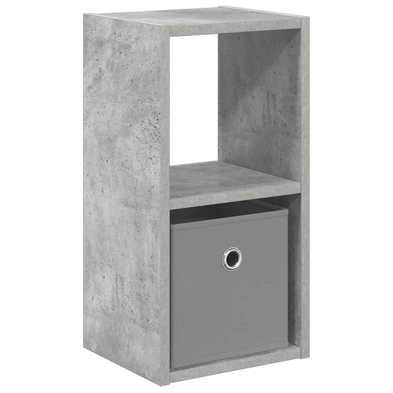 Naktinis staliukas su stalčių Betono pilka 25,5 x 22 x 49,5 cm