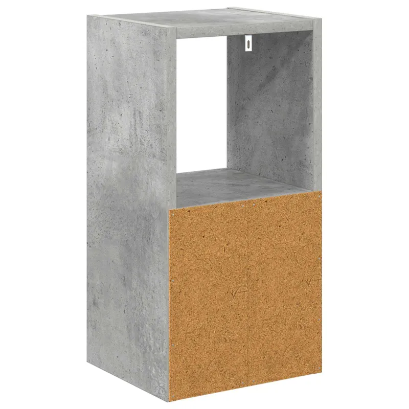 Naktinis staliukas su stalčių Betono pilka 25,5 x 22 x 49,5 cm