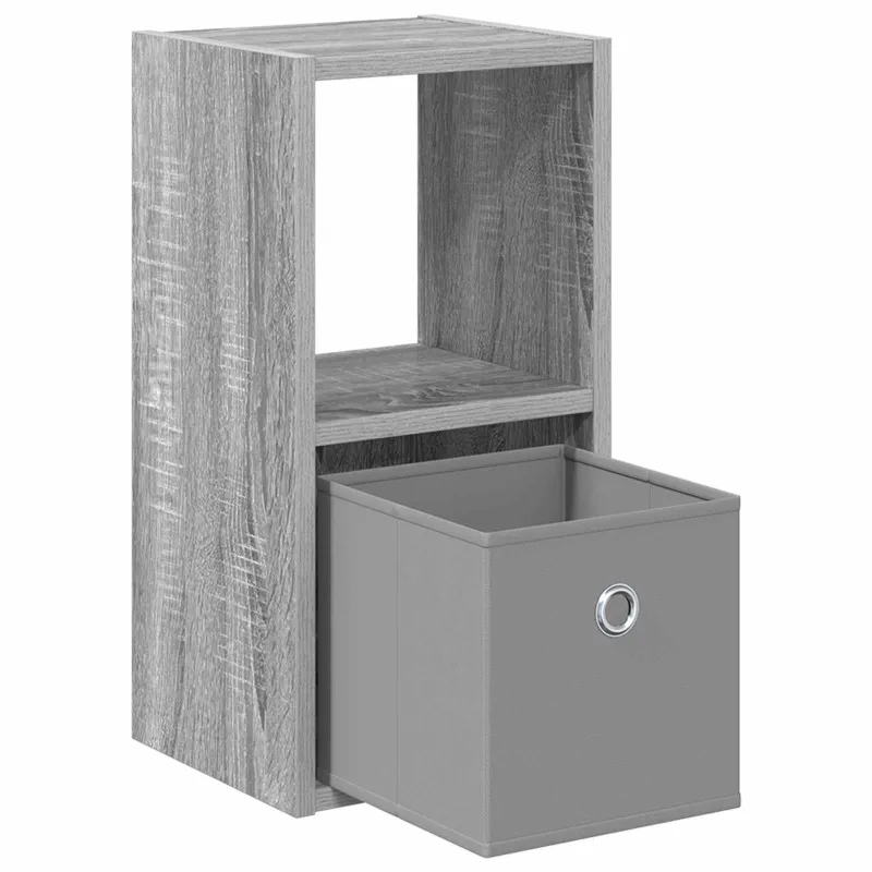 Naktinis staliukas su stalčių Pilkas Sonoma 25,5 x 22 x 49,5 cm