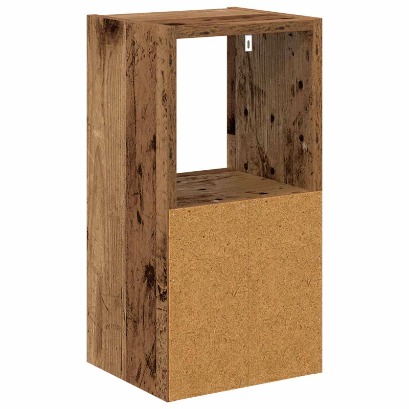 Naktinis staliukas su stalčių Senas medis 25,5 x 22 x 49,5 cm