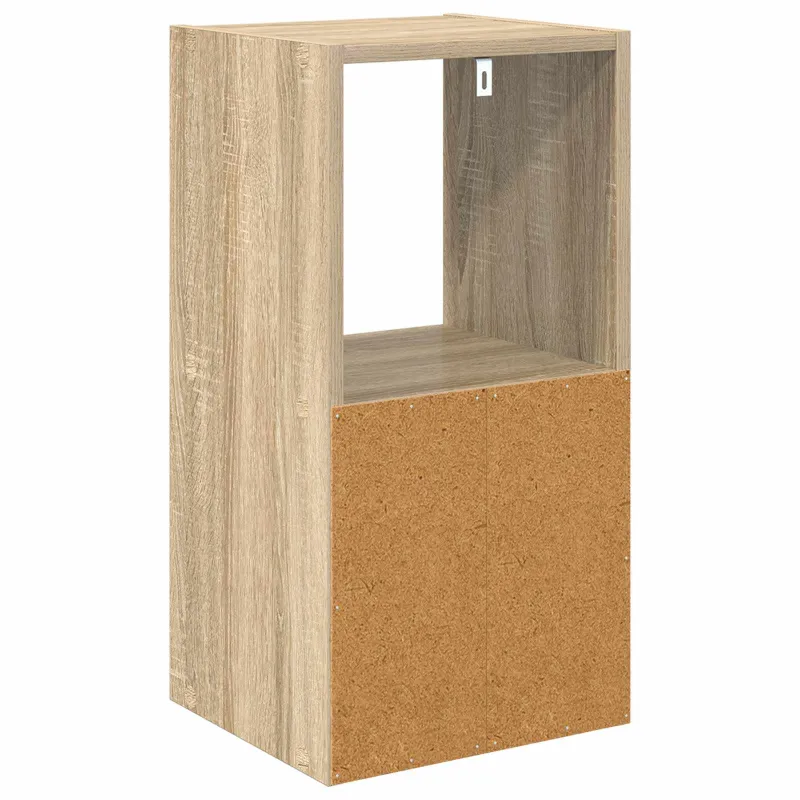 Naktinis staliukas 2 pcs Sonoma ąžuolas 30,5 x 27 x 59,5 cm