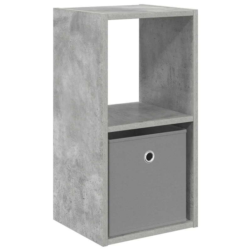 Naktinis staliukas su stalčių Betono pilka 30,5 x 27 x 59,5 cm