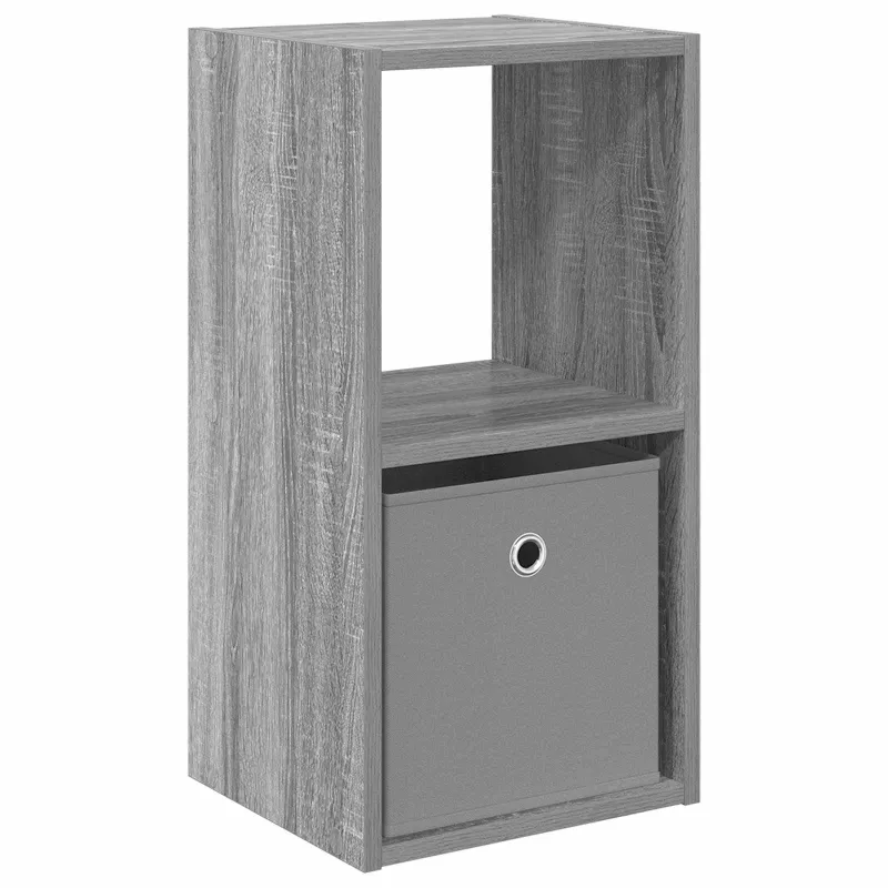 Naktinis staliukas su stalčių Pilkas Sonoma 30,5 x 27 x 59,5 cm